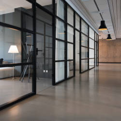 Office in commercial building